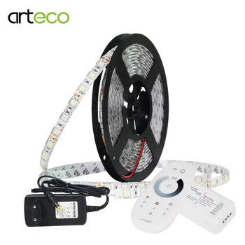 

Led Strip Light Flexible Neon Light Set 2.4G Touch Remote Controller Plug Led Strip Waterproof 60leds/m White / Warm white