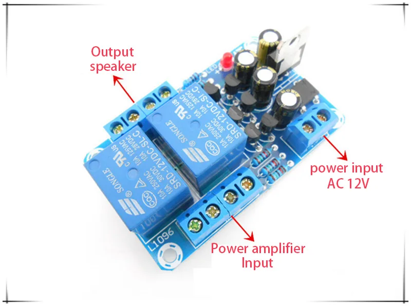 AC 12-15 в двойной релейный динамик Защитная плата модуль DIY Kit задержка загрузки DC защита для HIFI усилитель DIY