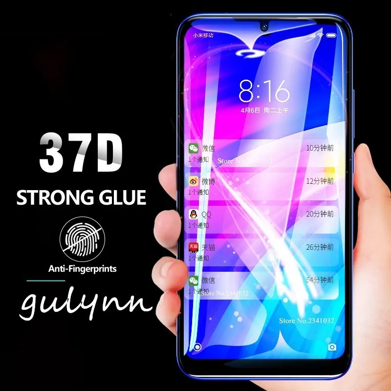 

37D Tempered Glass On The For Xiaomi Redmi 7 6 Pro 6A 5 Plus 5A Note 5 6 7 Pro Go 7Pro Screen Protective Glass Protective Film
