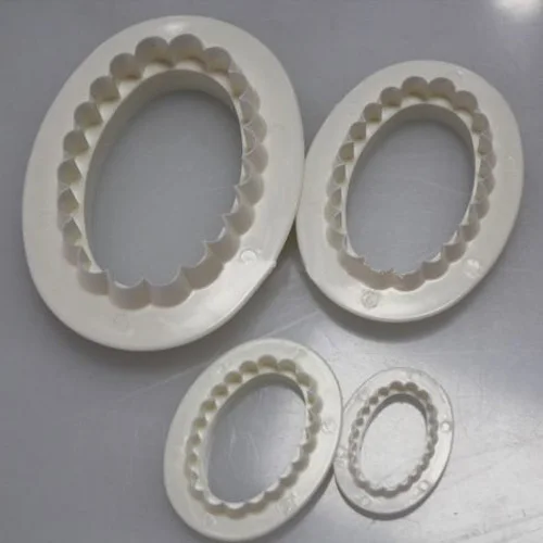 

Hotsale 4Pcs/Set Oval Fondant Cake tools Decorating Sugarcraft Baking Cookie Cutters Mould Tool Bakeware Tools