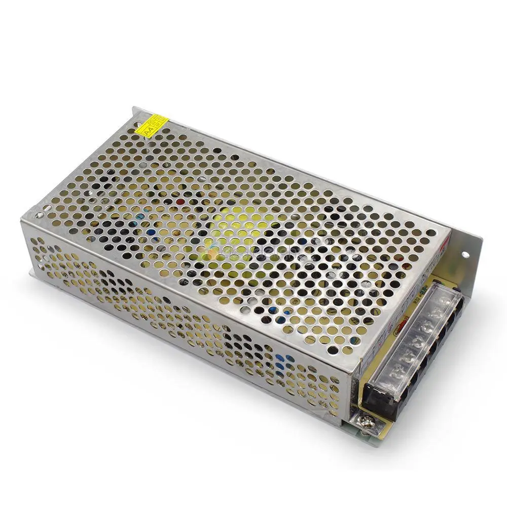 

DC12V 10A 120W Regulated Switch Power Supply Transformer Voltage Coverter 100~240V AC Input