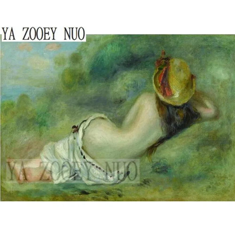 

YA ZOOEY NUO DIY Diamond Painting Cross Stitch Decor gift Painting The Living Room embroidery Pretty girl with bare backs KL802