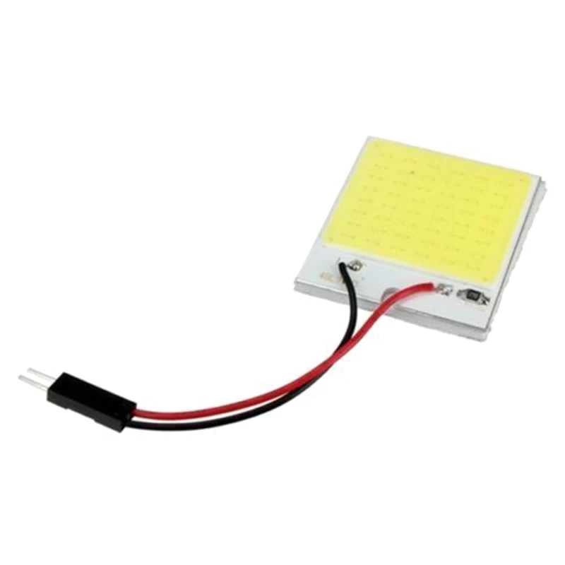 4x12 V 4W 24SMD светодиодный светильник для салона автомобиля, купольная панельная лампа, Универсальная Замена