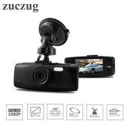 Zuczug Видеорегистраторы для автомобилей авто Камера generalplus Чипсет Full HD 1080 P 2.7 дюймов ЖК-дисплей g-сенсор H.264 автомобилей Видео Регистраторы