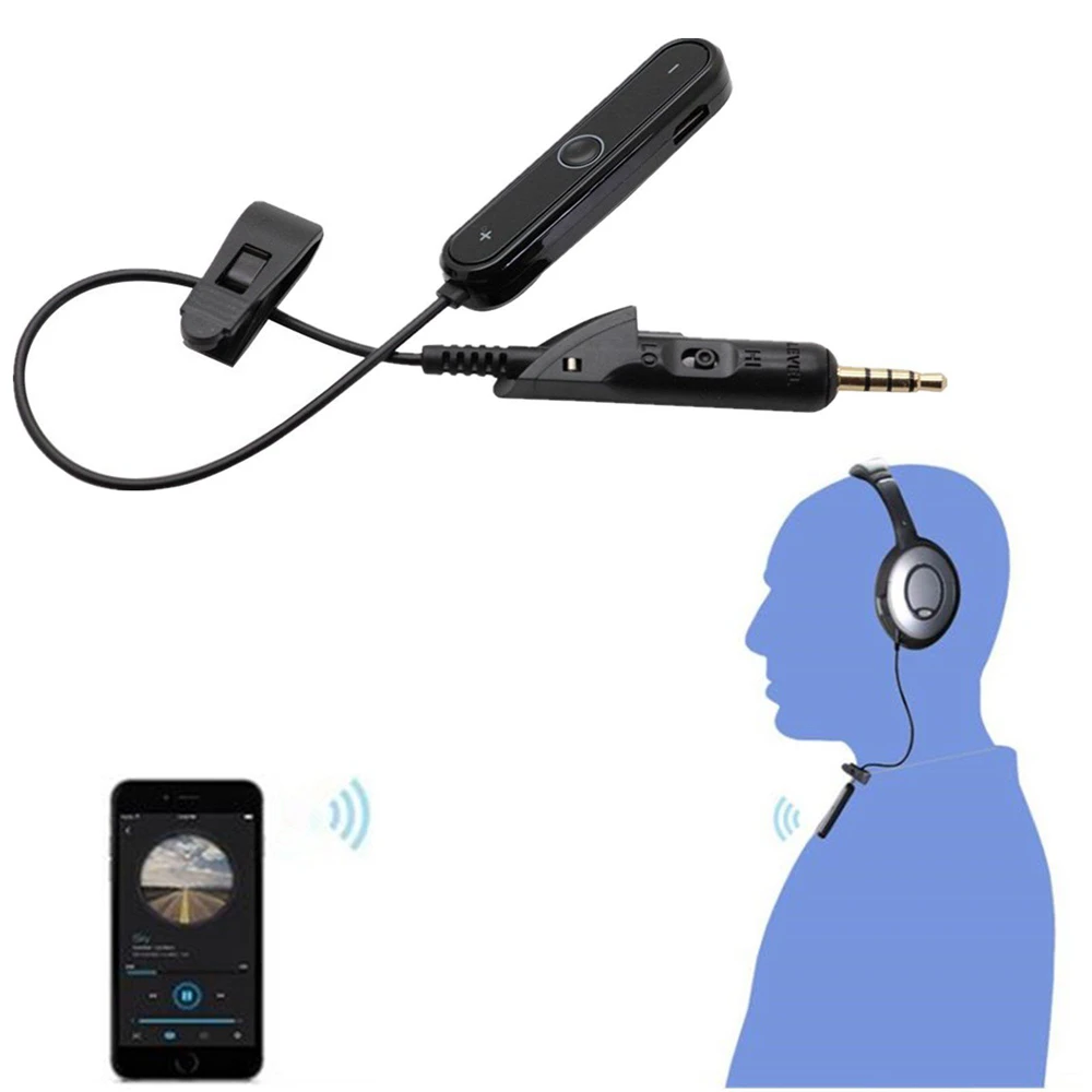 

BAAQII Bluetooth 4.1 Wireless Adapter Cable Replacement Fit For QuietComfort QC2 QC15 Headphone CE0140