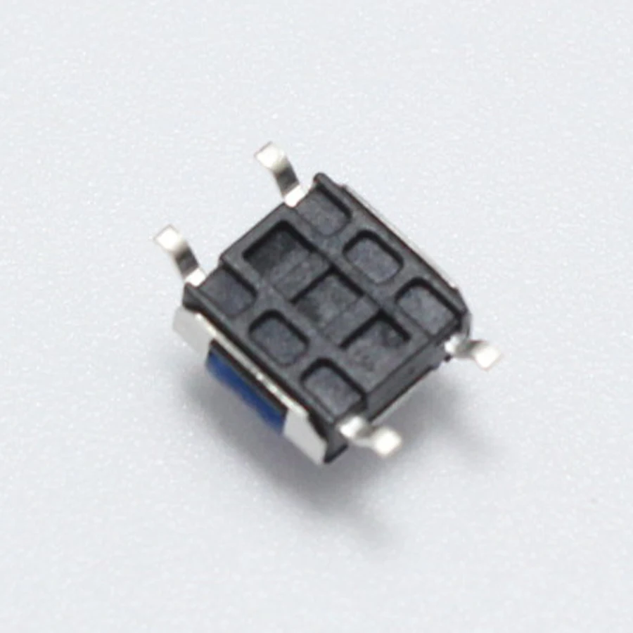 5 шт. 6*6*5 мм 4Pin SMD водонепроницаемый силиконовый Такт переключатель 6x6x5 мм 4P Микро Кнопка Тактильные переключатели прозрачный синий