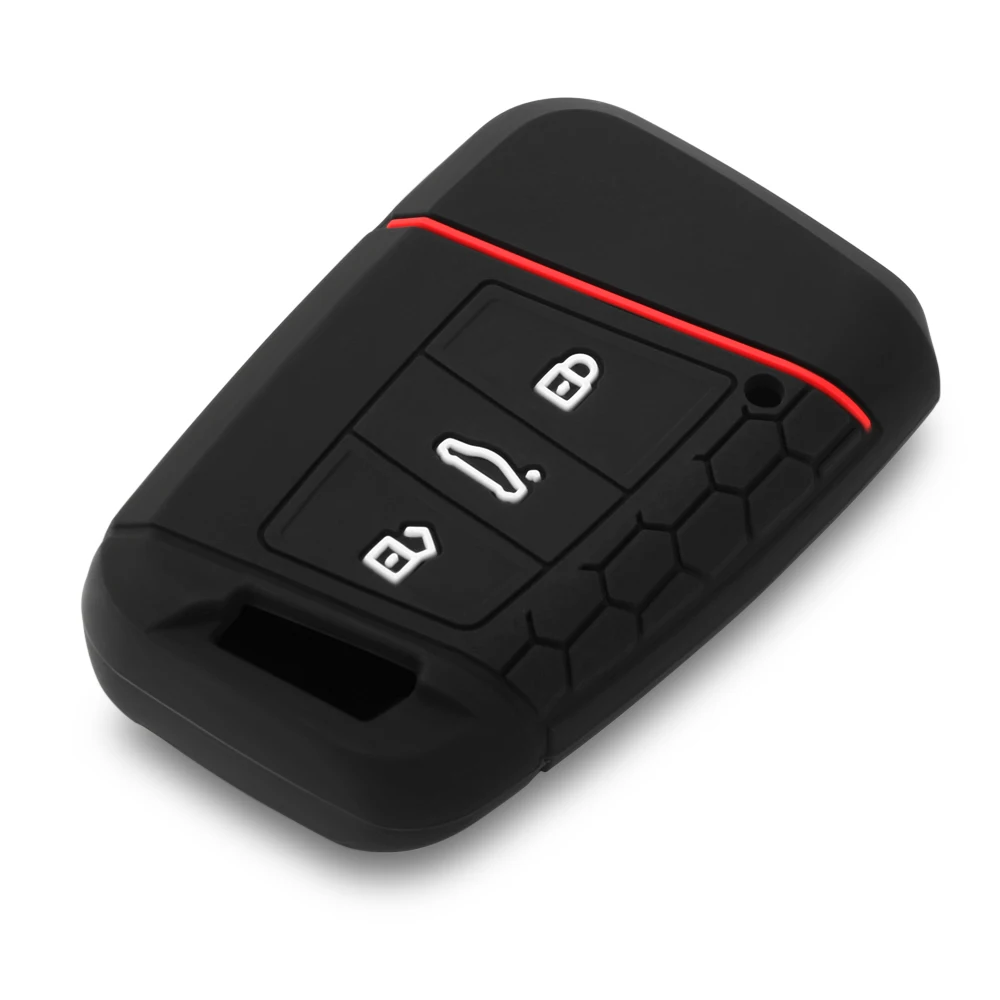 

Silicone Protection Remote Key Cover Case For Skoda Superb A7 For Volkwagen Passat B8 VW Golf Gte Car Styling Accessorise