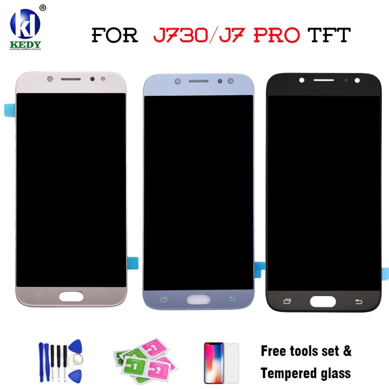 Для samsung Galaxy J7 Pro 2017 J730 J730F ЖК-дисплей Дисплей и Сенсорный экран планшета Ассамблеи