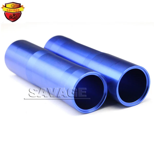 

For YAMAHA MT07 FZ07 MT-07 FZ-07 2014-2015 Blue Motorcycle CNC Aluminum Front Fork Tube Slider Cover