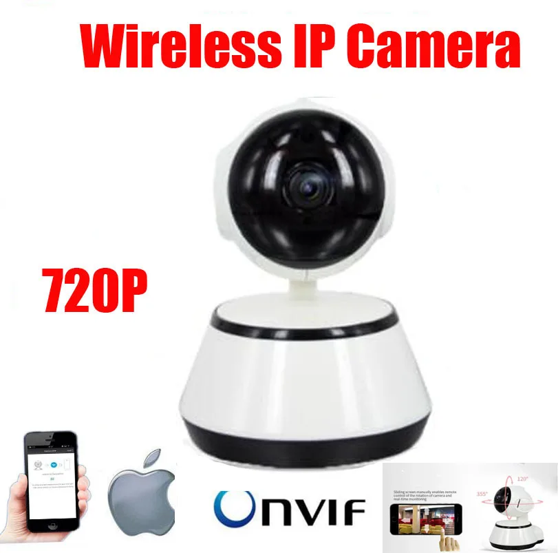 

H.264 HD 720P IP Camera Wifi Wireless P2P Infrared Security Camera Pan tilt CCTV Mini Dome Camera Pan/Tilt Indoor baby motore
