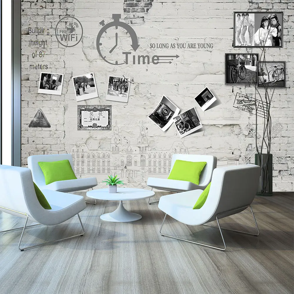 Custom wallpaper mural retro nostalgic brick wall photo bedroom living room wall - high-grade waterproof material Custom wallpaper mural retro nostalgic brick wall photo bedroom living room wall - high-grade waterproof material