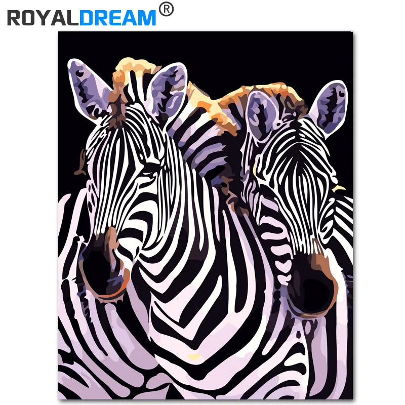 ROYALDREAM цифровая картина маслом по номерам сделай сам европейская Абстрактная