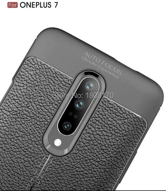 Гибридный чехол C-ku для Oneplus 7, OPPO R19, samsung Galaxy A20, A30, A60, личи, Мягкий ТПУ прочный Чехол Leechee Armor, 100 шт