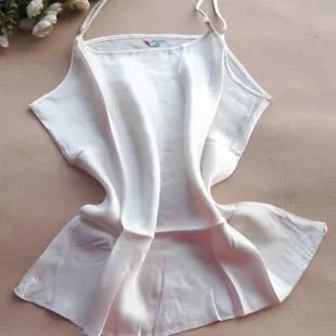 summer 100% pure silk satin Camisole silk breathable backing small tanktop camisole women's