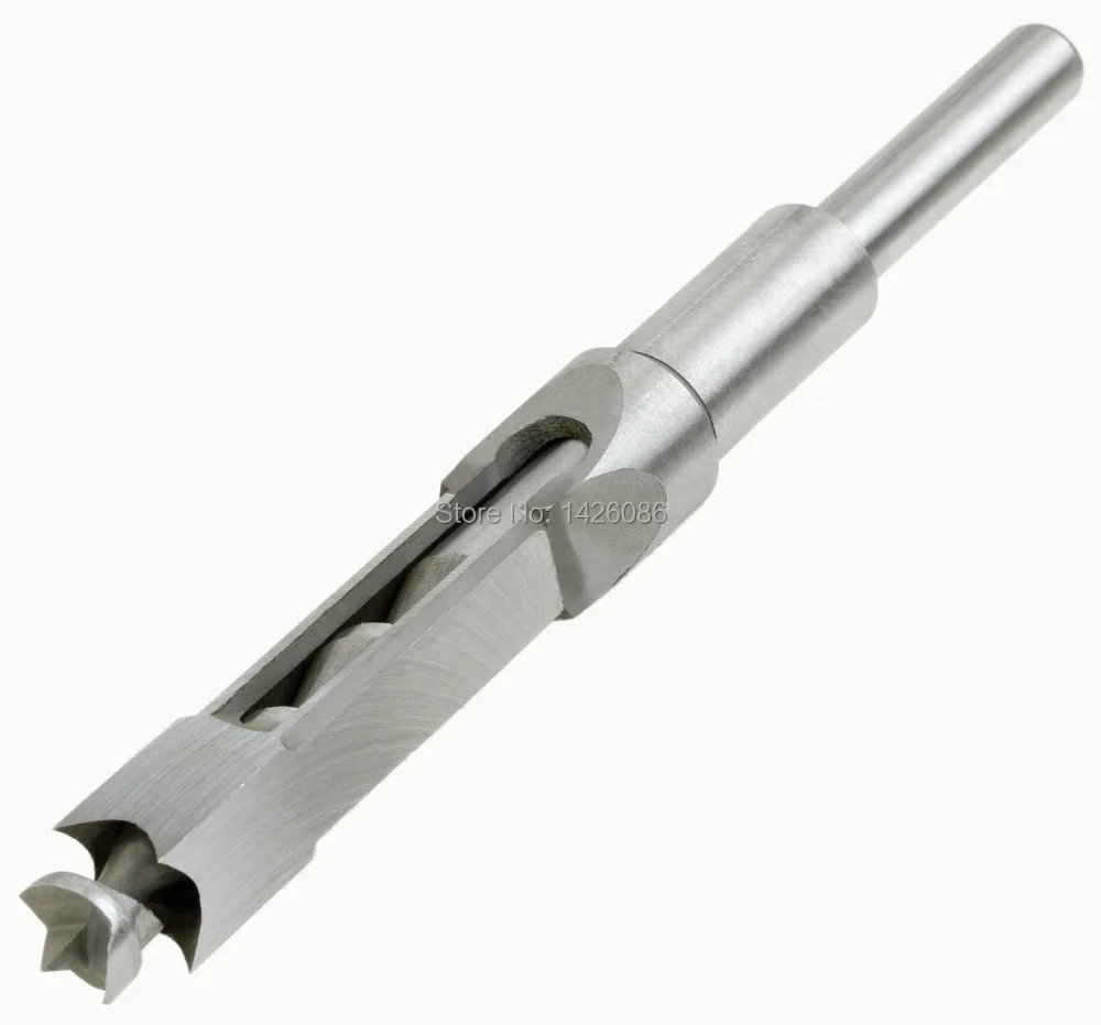 

1/2" 12.7mm HSS Square Hole Saw Wood Drill Bit Mortising Chisel Woodworking Tool Bit