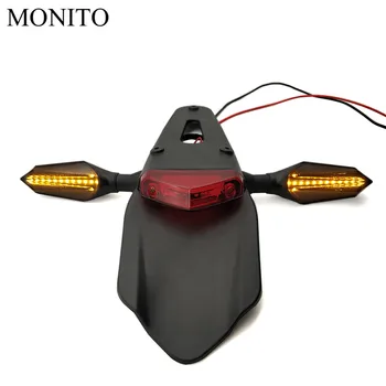 

Motorcycle Tail Light Enduro Dirt Bike Rear Fender Brake Stop turn signals For For YAMAHA KTM CRF YZ CR EXC WRF 250 400 426 450