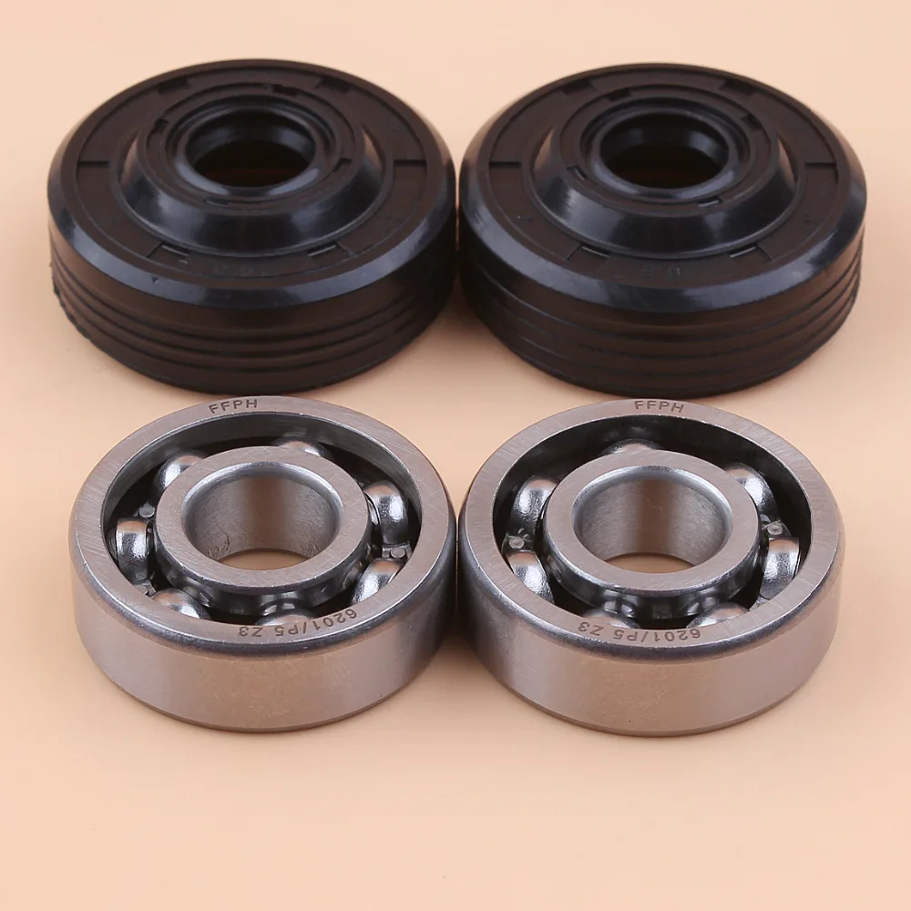 Crankshaft Bearings w/ Oil seals Fit HUSQVARNA 136 137 141 142 235 236 Chainsaw Crankshaft Bearings w/ Oil seals Fit HUSQVARNA 136 137 141 142 235 236 Chainsaw