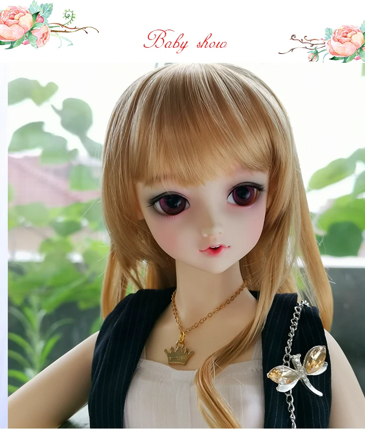 Volks Lieselotte 1/3 BJD кукла MSD высокое качество игрушки магазин смолы шарнир Кукла полный набор включая одежду парики глаза