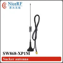 10 шт./лот SW868-XP1M высокая производительность усиления 3.0 868 мГц присоски антенна с 1 м кабель