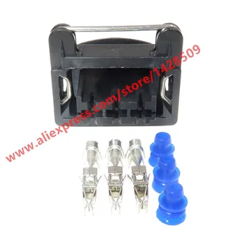 

20 Sets 3 Pin 3.5mm Automotive Waterproof Connector Wire Cable Socket For Cars Motorcycles