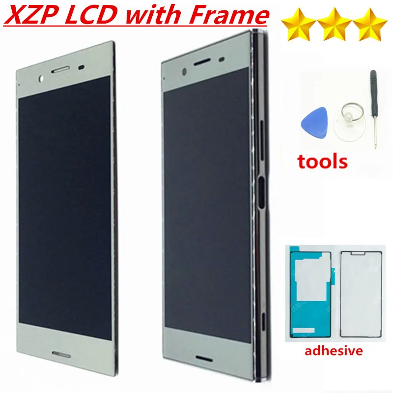 Najtaniej 3840*2160 oryginalny lcd wyświetlacz dla Sony Xperia XZP XZ Premium G8142 ekran dotykowy 5.5 cal Digitizer zgromadzenie G8141 z bezpłatnych narzędzi w
