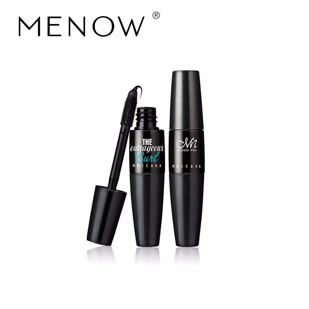 

1Pcs MENOW Make up Curling Mascara Natural Thick Lasting Waterproof Eyelash Cosmetics Smudge Free Eyelash Mascara M304