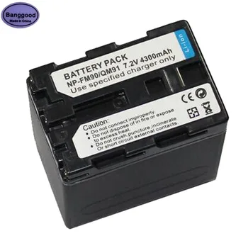

7.2V 4300mAh NP-FM90 NP-QM91 NPFM90 NPQM91 NP FM90 QM91 Camera Battery for Sony DCR-TRV20 TRV19 TRV360 TRV18 CCD-TRV 106K DCR-PC