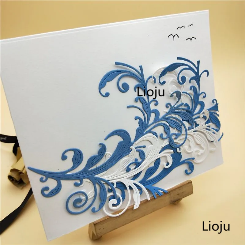 

The waves dies 3D cutting dies Scrapbooking New 2019 DIY Scrapbooking photo album Decorative Embossing DIY Paper Card