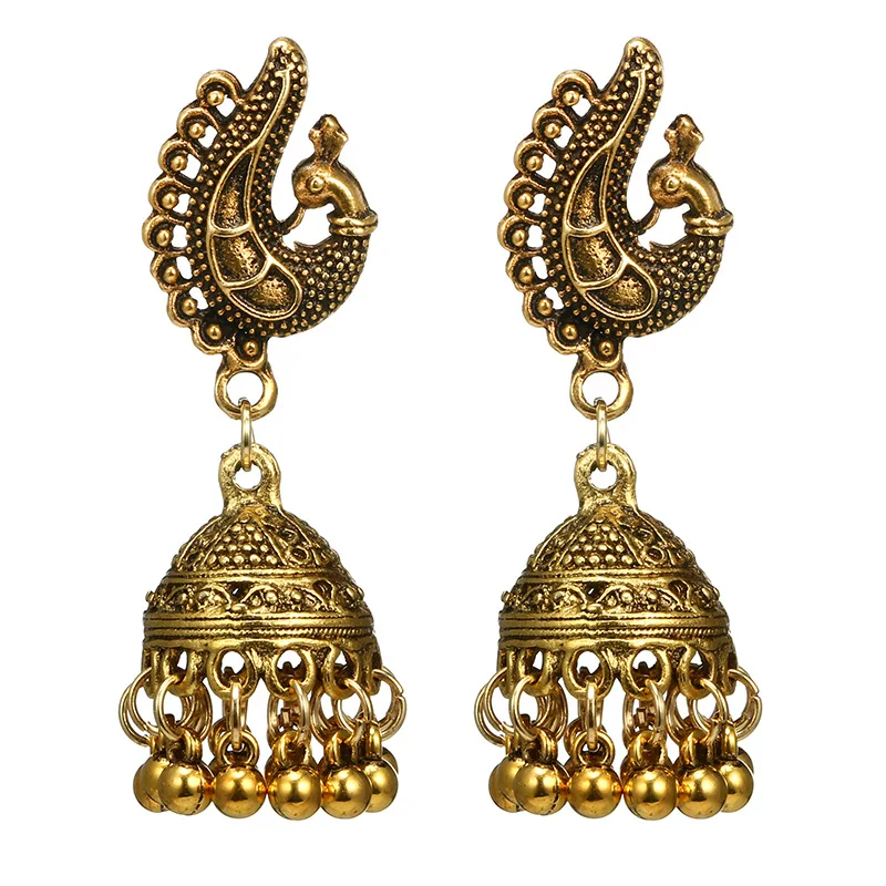 

Boho Long Tassel Drop Earring For Women Turkish Ethnic Gold Silver Bead Fringe Earrings Dangle India Tribal Afghan Jewelry 1E633