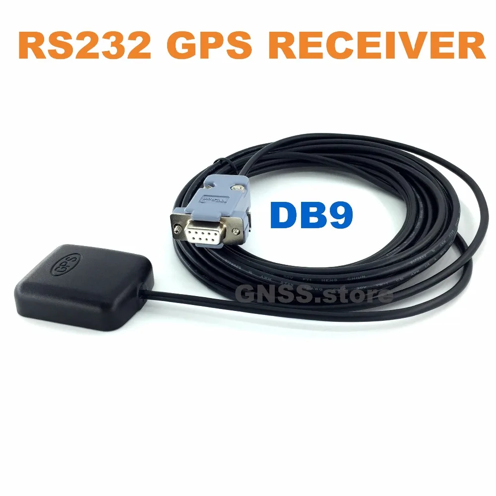 RS232 DB9 female connector RS-232 GPS receiver,waterproof, GPS Antenna receiver module RS232 DB9 female connector RS-232 GPS receiver,waterproof, GPS Antenna receiver module