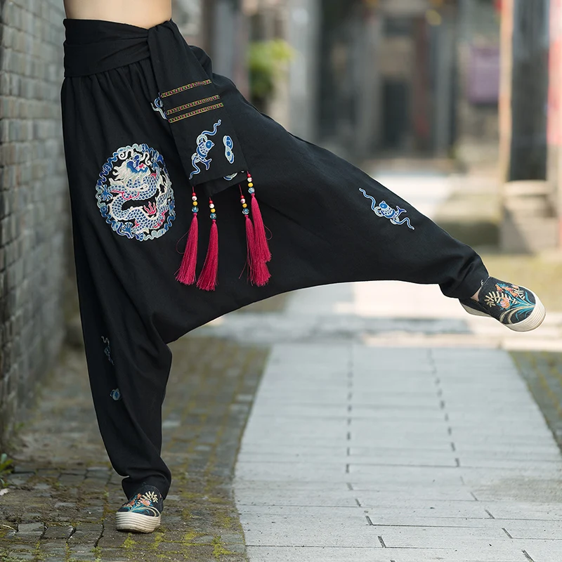 cross pants