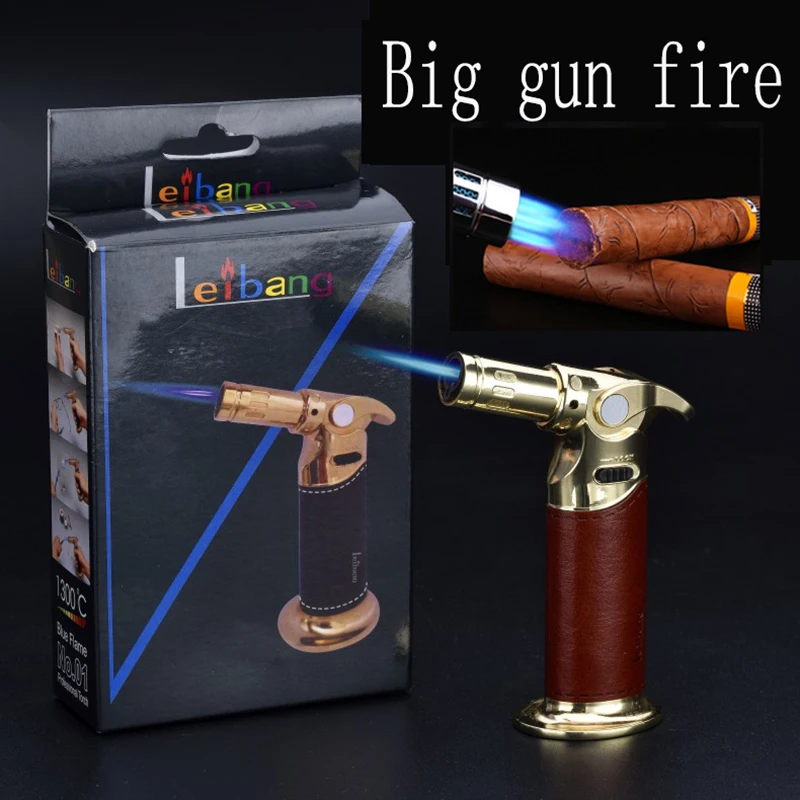 High Capacity Small Jet Butane Lighter Torch Gas Cigarette Fire