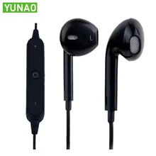 YUNAO S6 wireless Bluetooth earphones ln-ear earbuds wireless+wired with microphone sport bluetooth earphones For mobile phones