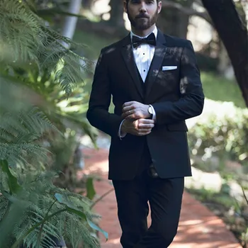 

New Arrival Mens Formal Wear Terno Casamento Custom Male men Suit Slim Fit Wedding Suits For Men (jacket+pants +vest)