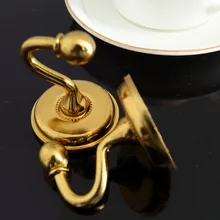 Новые поступления Шторы драпировки подхваты для штор чувствовать себя стенная занавеска крючки каплевидной формы ванная комната Аксессуары для штор с пряжкой, 2 шт./пара