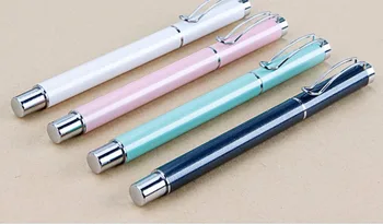 

high grade business metal gel pen cartoon stationery prize scholl student pen office writing pen Signature pen 20pc/lot
