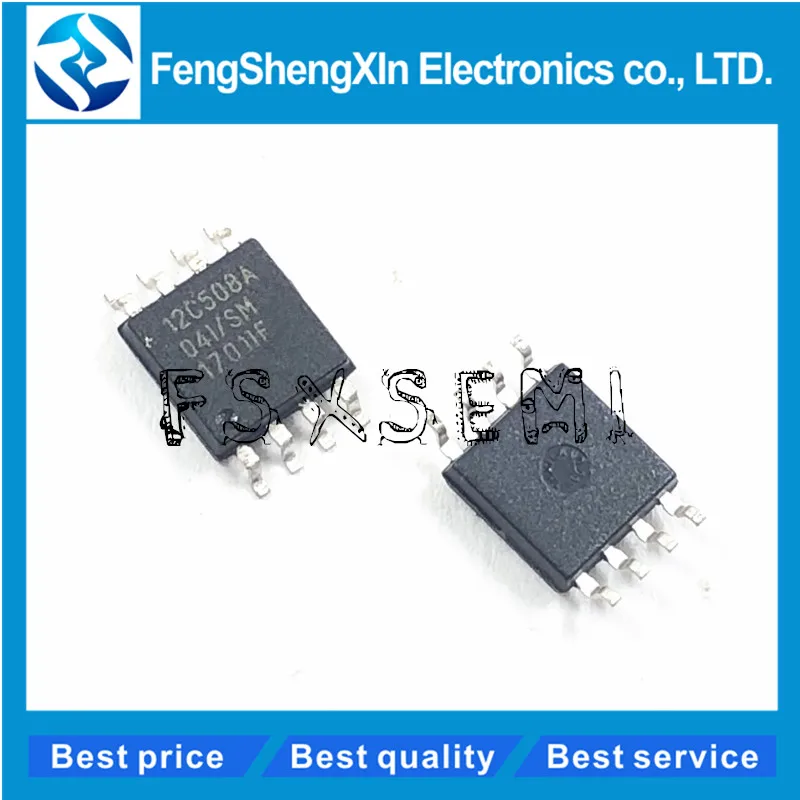 

10pcs/lot PIC12C508 PIC12C508A-04I/SM 12C508A 12C508A-04I/SM SOP-8 8-Pin, 8-Bit CMOS Microcontrollers