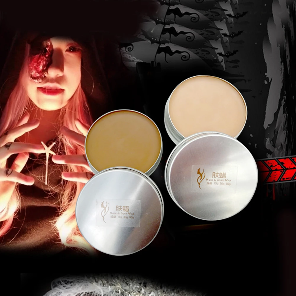 Dropshipping Halloween Makeup Halloween Party Paint Wax Fake Scars Blood Body Makeup Wax Skin