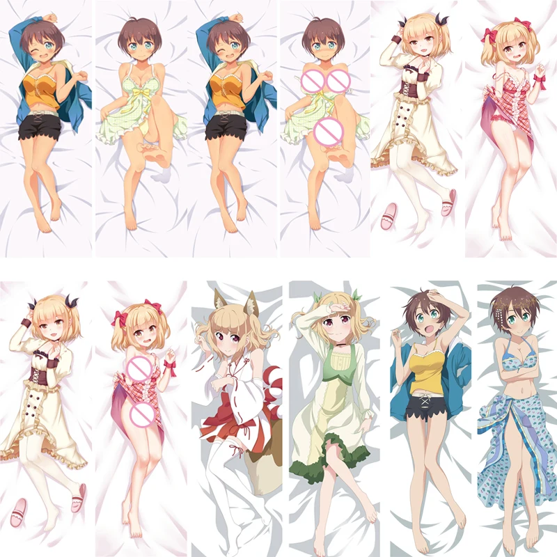 Обновленная японская аниме игра! Наволочка для подушки Yun Iijima & Hajime Shinoda Dakimakura