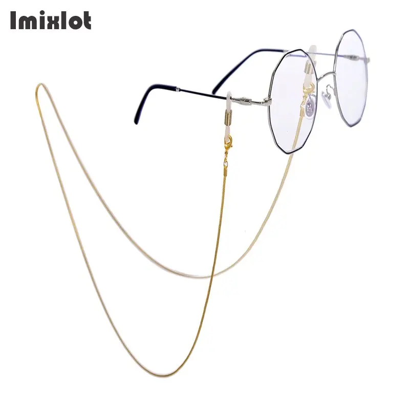 New Fashion Copper String Eyeglasses Chain Reading Glasses Metal Cords
