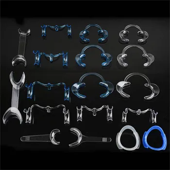 

18 pcs/Kit All Type Watch Ya Mouth Mouthpieces Intraoral Cheek Lip Retractor Teeth Mouth Opener Orthodontic Braces Tools