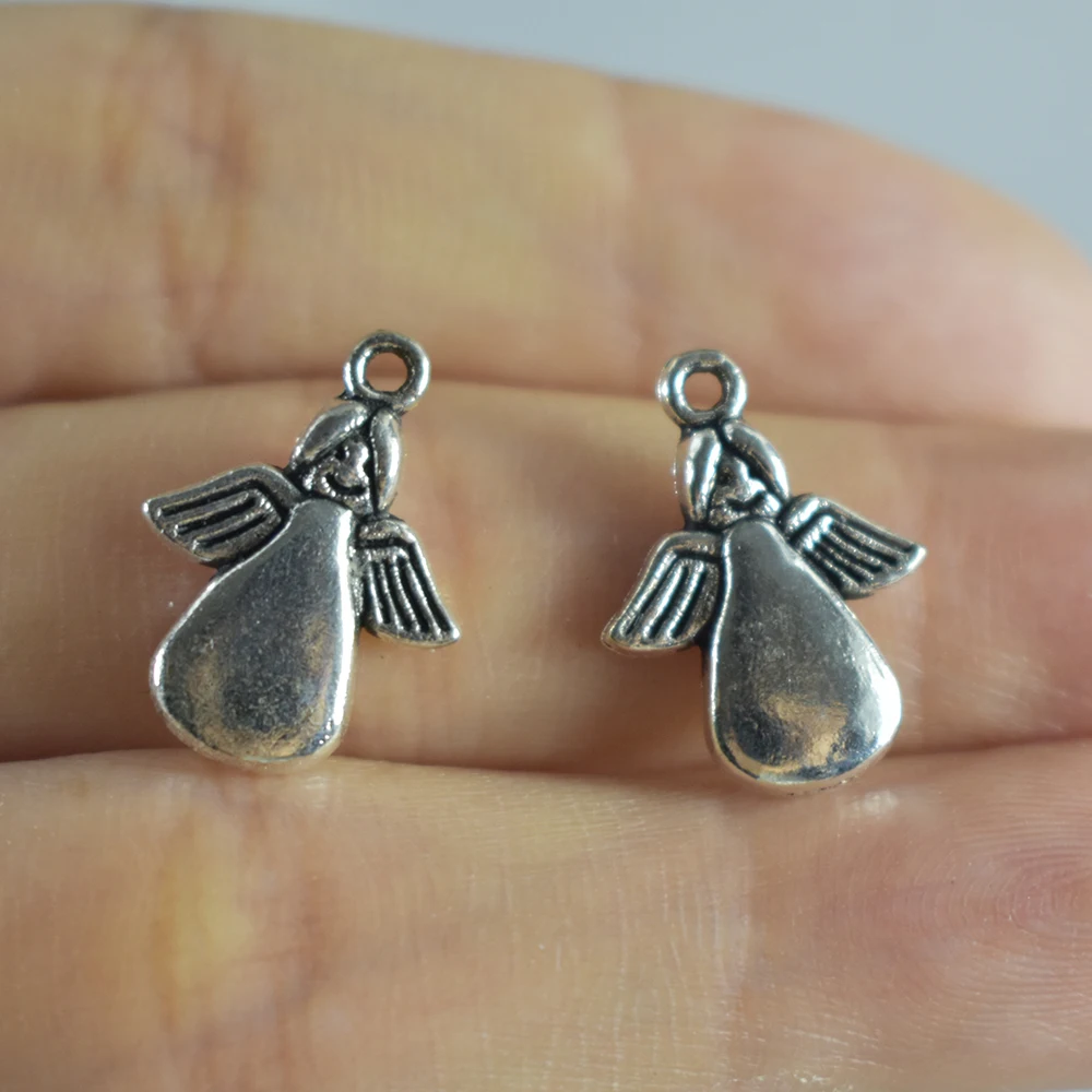 

10pieces 17x12mm Antique Sliver Charm Pendant Angel