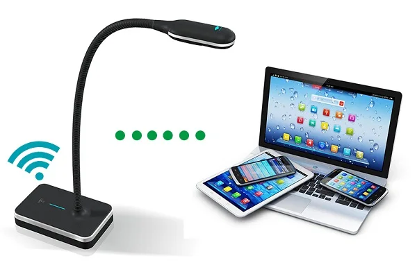 

5.0 MP Auto focus WIFI wireless high speed portable document camera VW800AF