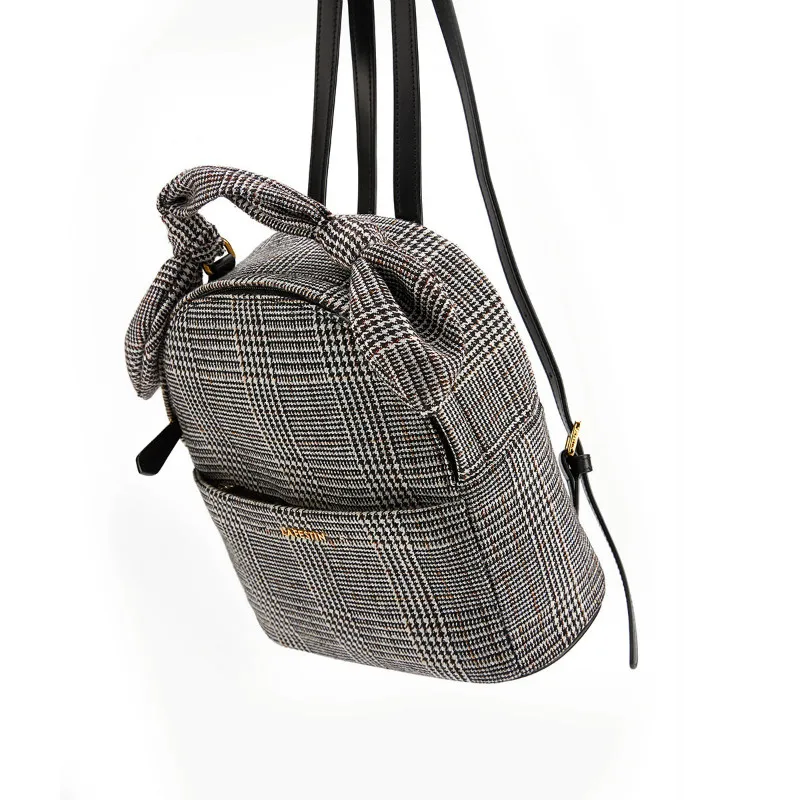 LAFESTIN mochila de Mujeres de moda a cuadros bolsas de viaje de la Universidad viento pequeña mochila Englant mochila mujer Mochilas de alta calidad