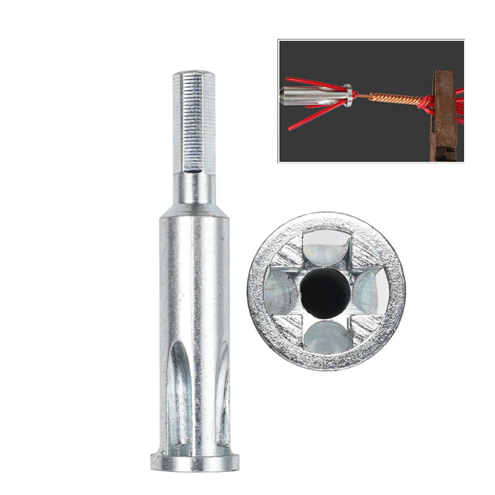 

Electrical Twist Wire Tool 5 Hole Electrician Universal Automatic Twisting Wire Stripping Doubling Machine Connector