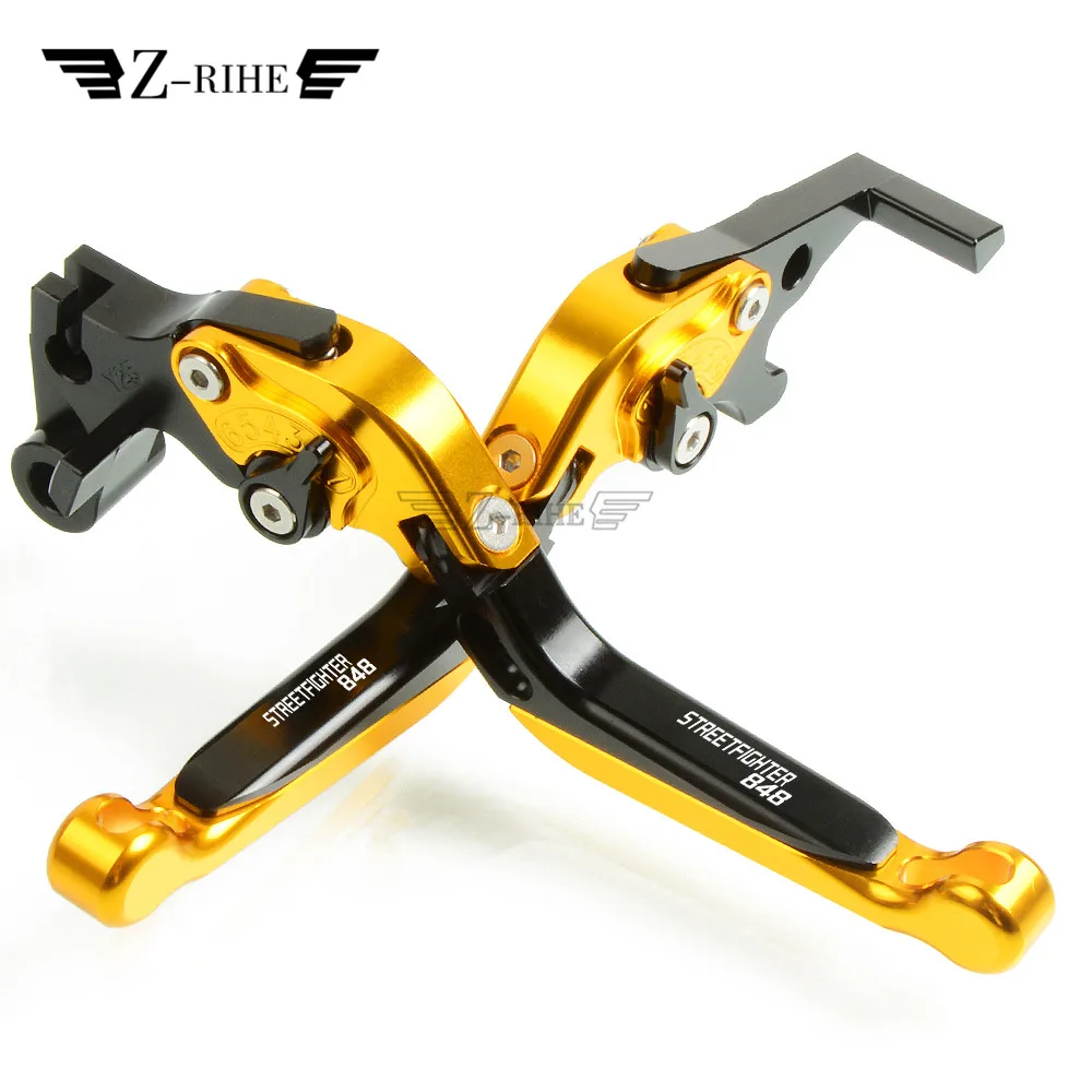 CNC алюминиевый мотоцикл для Ducati STREET FIGHTER 848 2012 2015 мото рычаг аксессуары