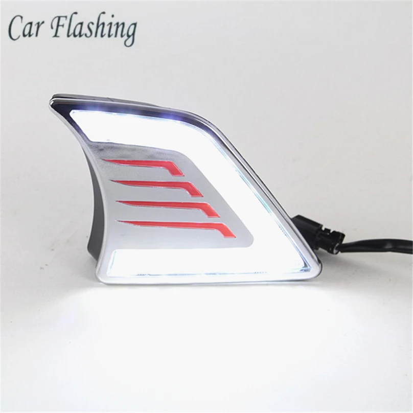 Car Flashing 1set For Toyota Hilux Vigo 2012 2014 LED DRL Daytime