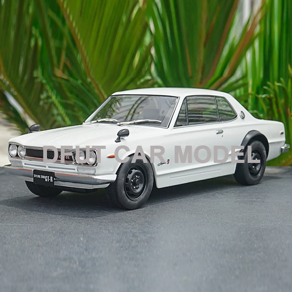 Литья под давлением 1:18 сплав тянуть обратно игрушка SKYLINE KPGC10 GT R автомобиль модель
