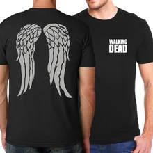 2017 Summer New Arrival The Walking Dead Men T-Shirt Fashion Casual 100% Cotton High Quality Short Sleeve Shirt Hip Hop Top Tees
