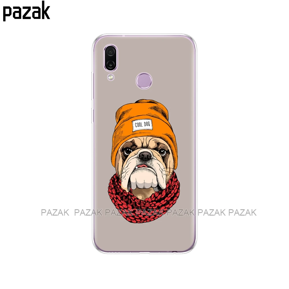 34357 Мягкий силиконовый чехол для huawei Honor Play 6,3 ''мягкая термополиуретановая накладка на заднюю панель чехол s для huawei Honor Play чехол etui сумки бампер - Цвет: 34357